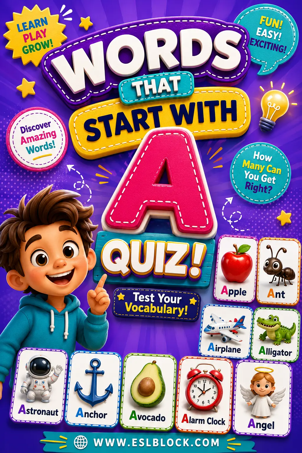 Words that start with a