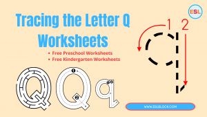 Alphabet Q Printable Worksheets, Free Worksheets, Kindergarten Worksheets, Letter Q Printable Worksheets, Preschool Worksheets, Tracing the Letter Q, Tracing the letter Q Printable, Tracing the Letter Q Worksheets, Tracing Worksheets, Worksheets