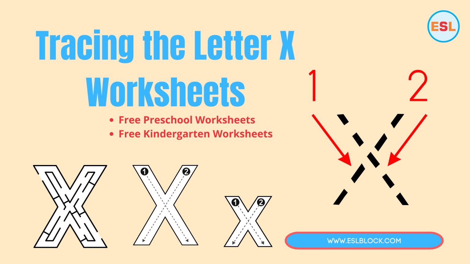tracing-the-letter-x-worksheets-english-as-a-second-language