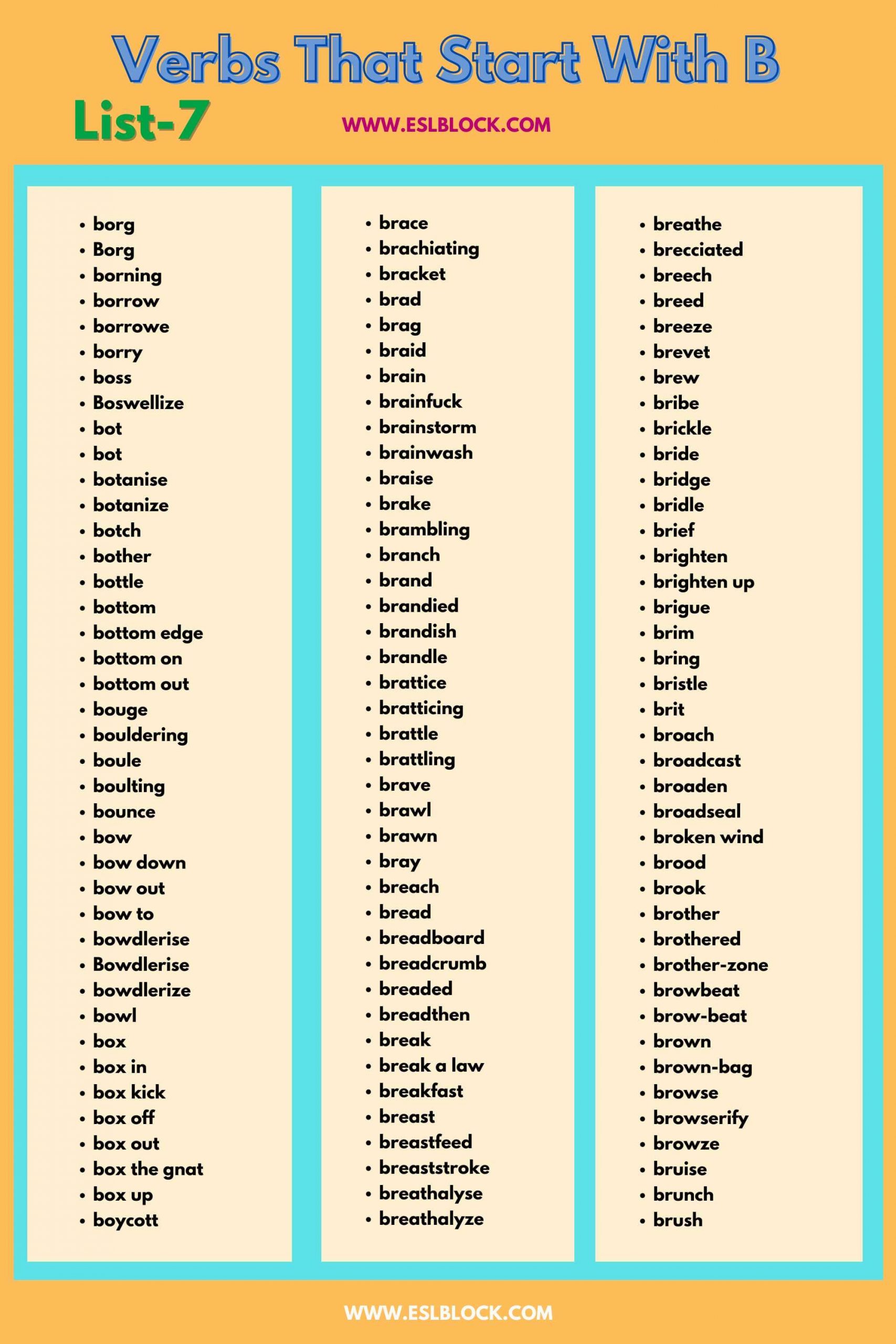 4 Letter Verbs, 5 Letter Verbs Starting With B, Action Words, Action Words That Start With B, B Action Words, B Verbs, B Verbs in English, English, English Grammar, English Vocabulary, English Words, List of Verbs That Start With B, Verbs List, Verbs That Start With B, Vocabulary, Words That Start With B4 Letter Verbs, 5 Letter Verbs Starting With B, Action Words, Action Words That Start With B, B Action Words, B Verbs, B Verbs in English, English, English Grammar, English Vocabulary, English Words, List of Verbs That Start With B, Verbs List, Verbs That Start With B, Vocabulary, Words That Start With B