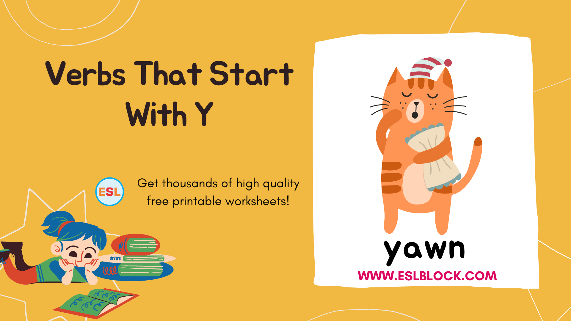 4 Letter Verbs, 5 Letter Verbs Starting With Y, Action Words, Action Words That Start With Y, English, English Grammar, English Vocabulary, English Words, List of Verbs That Start With Y, Verbs List, Verbs That Start With Y, Vocabulary, Words That Start With Y, Y Action Words, Y Verbs, Y Verbs in English