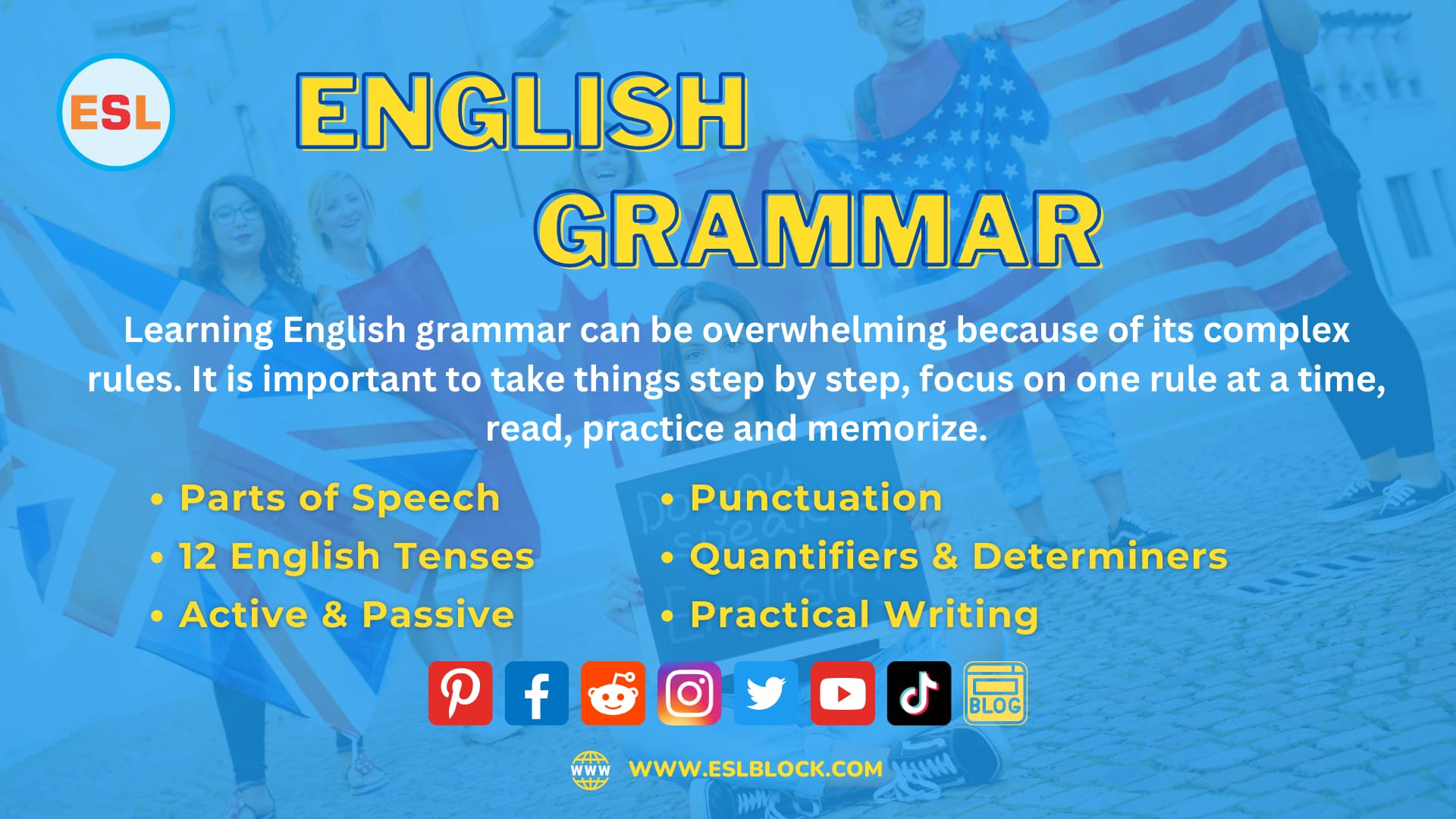English as a Second Language - English Grammar