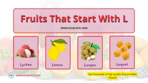 List of Fruits That Start With L
