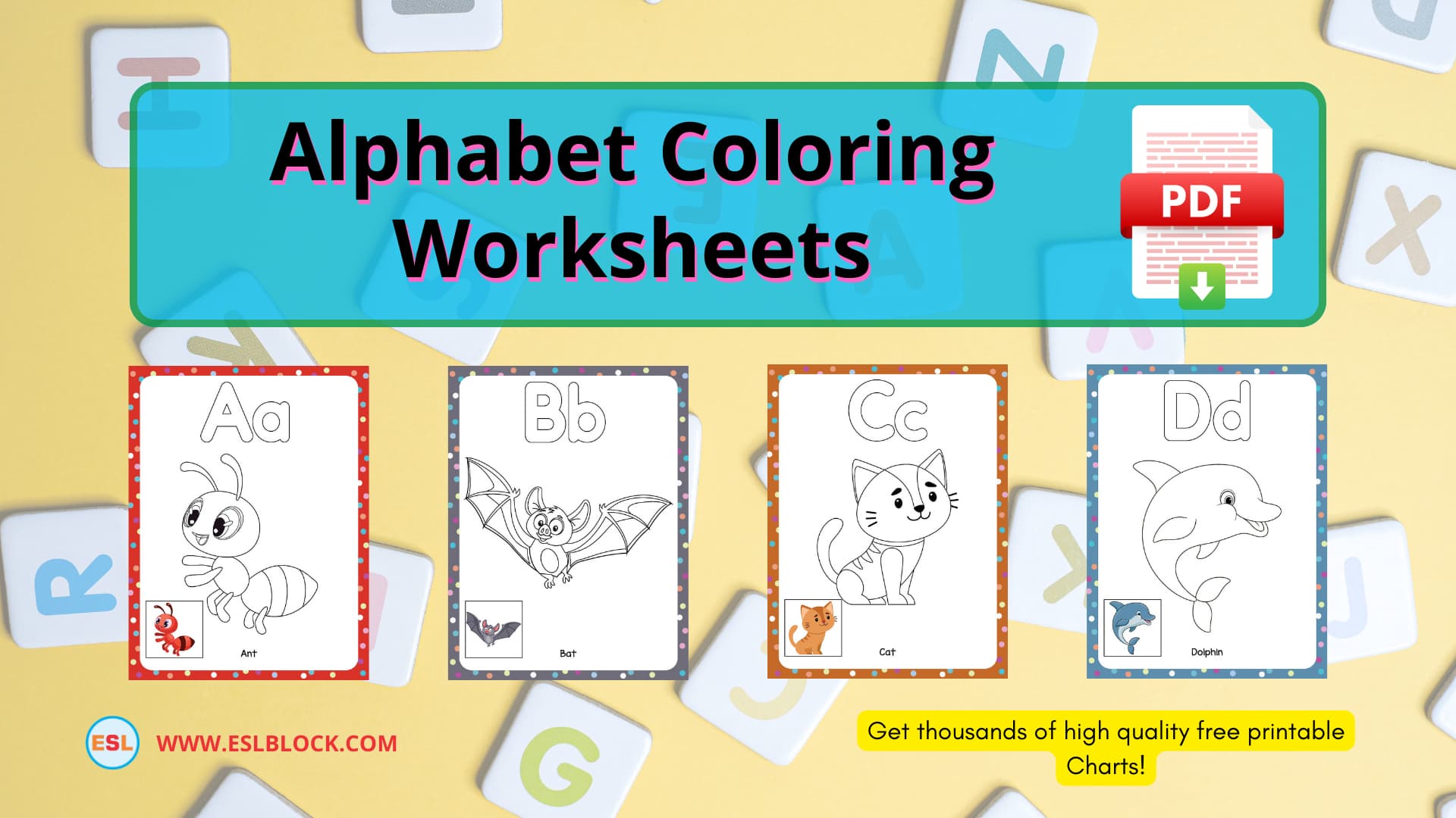 Alphabet Coloring Worksheets, 1st Grade Worksheets, Alphabet Worksheets, Free Worksheets, Kindergarten Worksheets, Preschool Worksheets