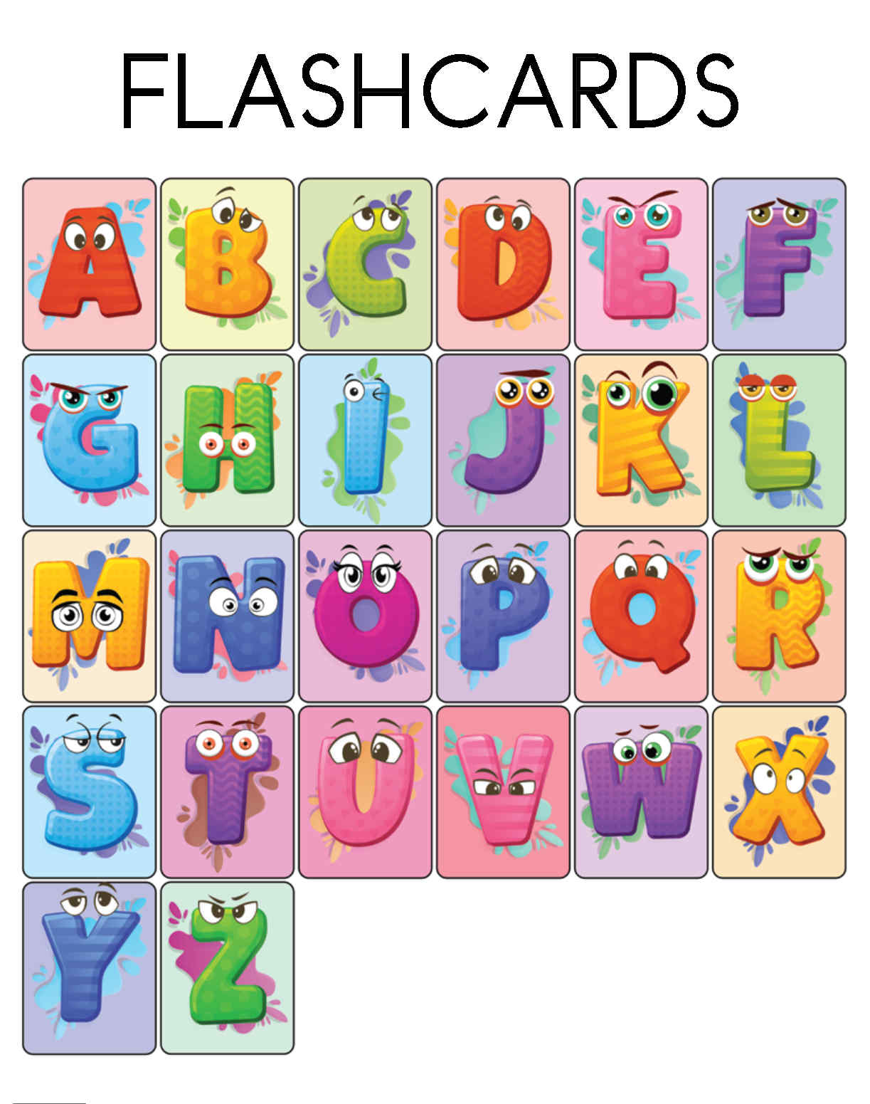 Alphabet Flashcards