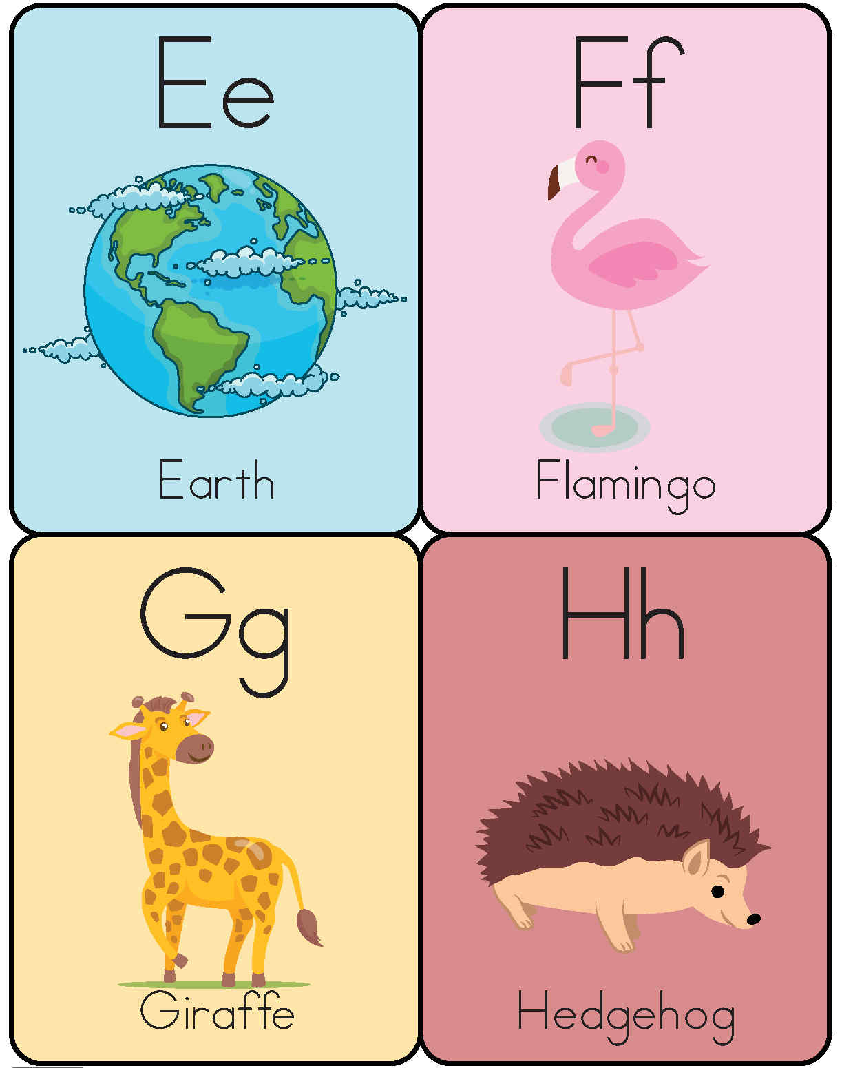 Alphabet Flashcards