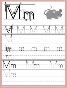 Alphabet Trace and Write Worksheets
