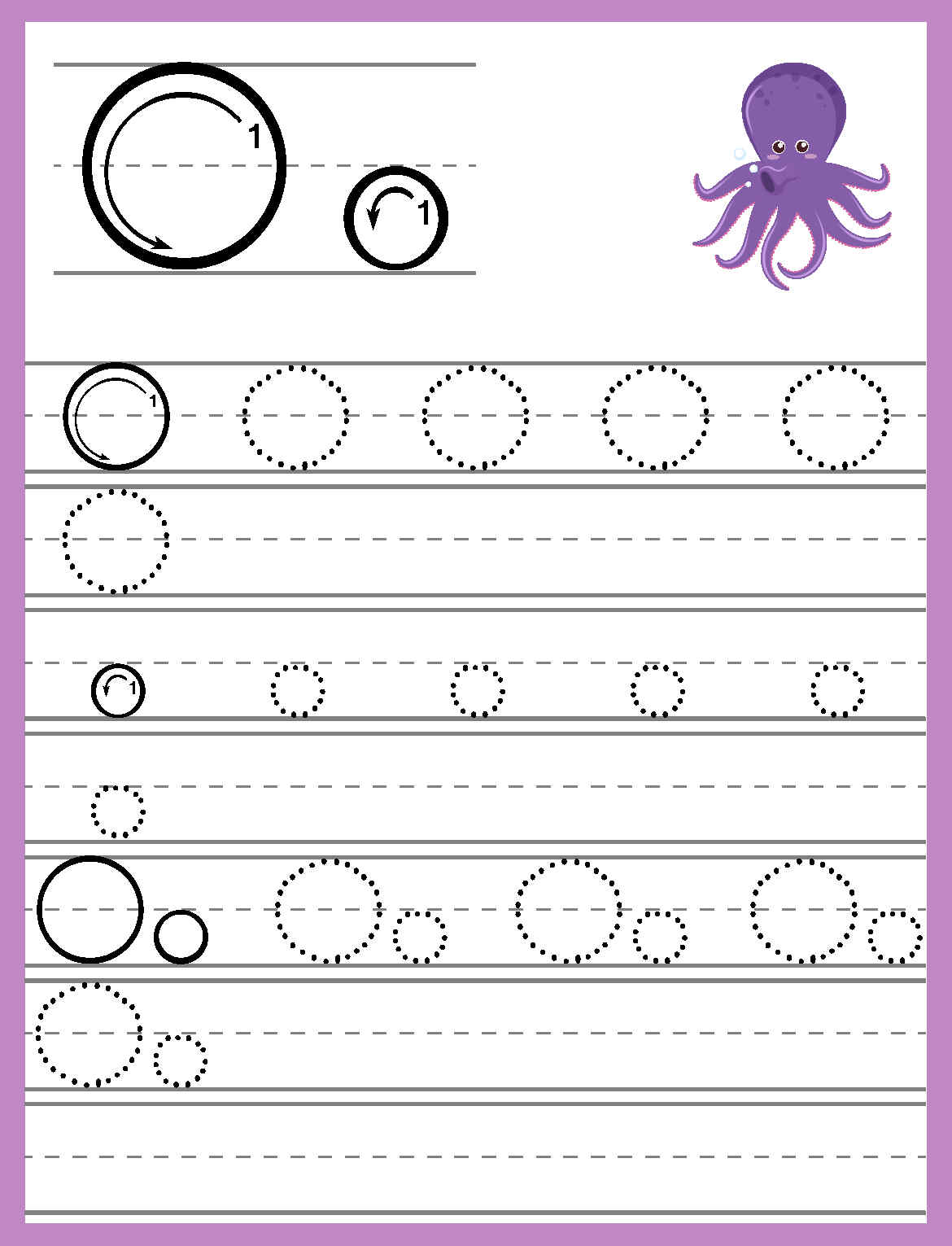 Alphabet Trace and Write Worksheets
