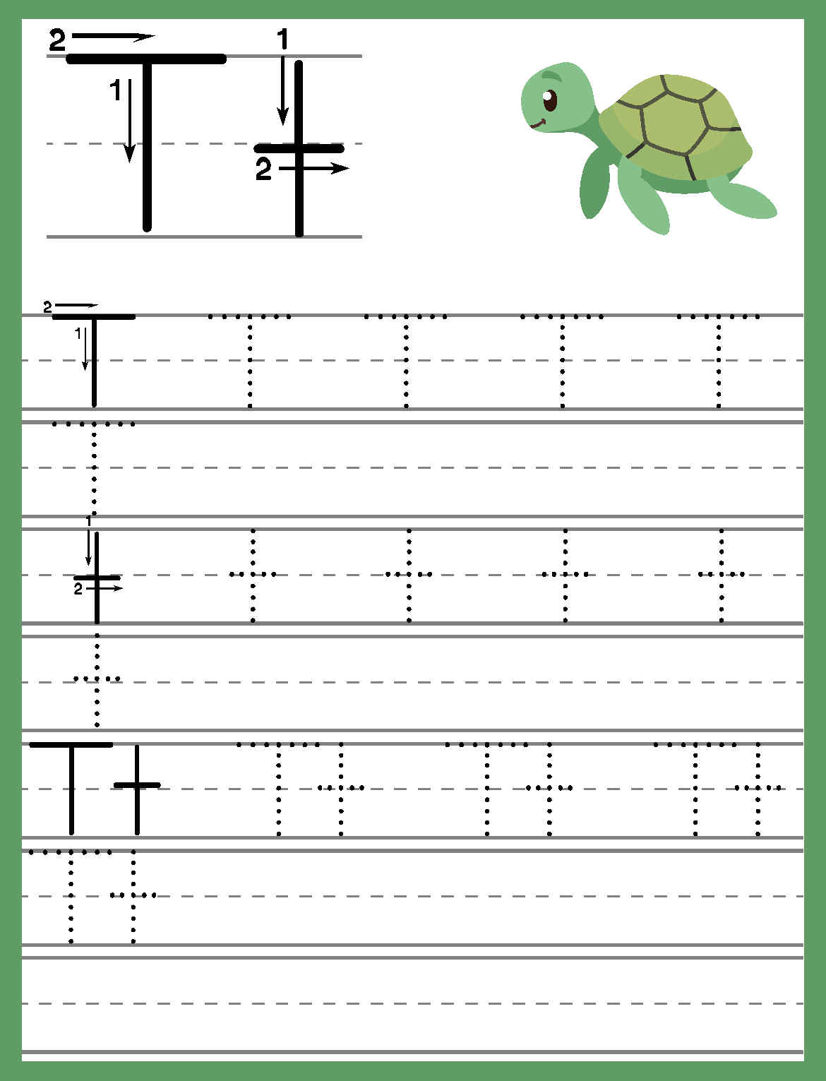Alphabet Trace and Write Worksheets