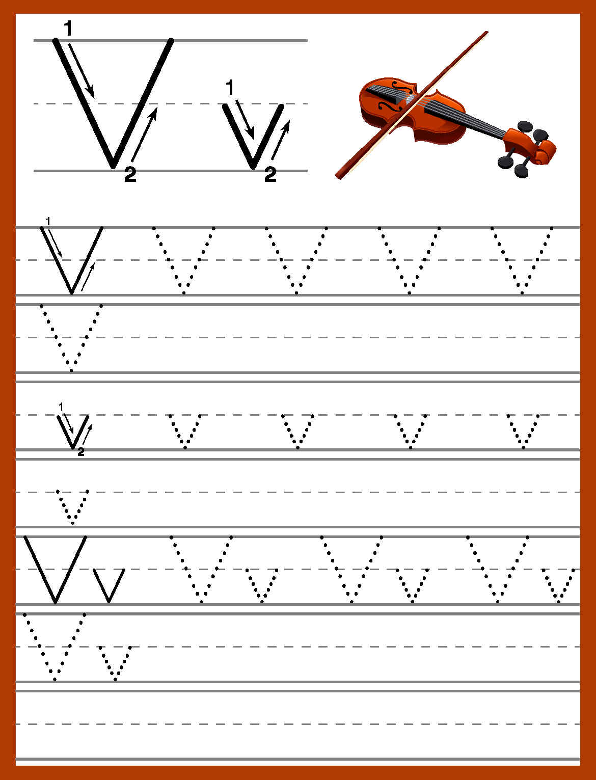 Alphabet Trace and Write Worksheets