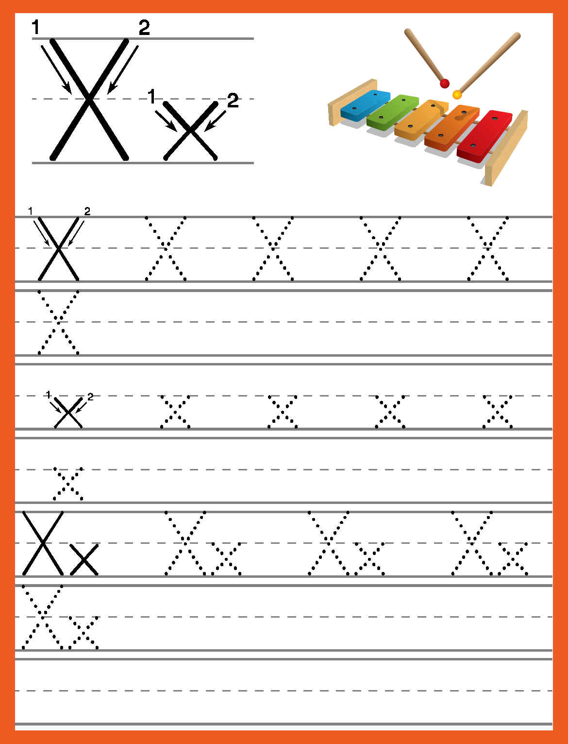 Alphabet Trace and Write Worksheets