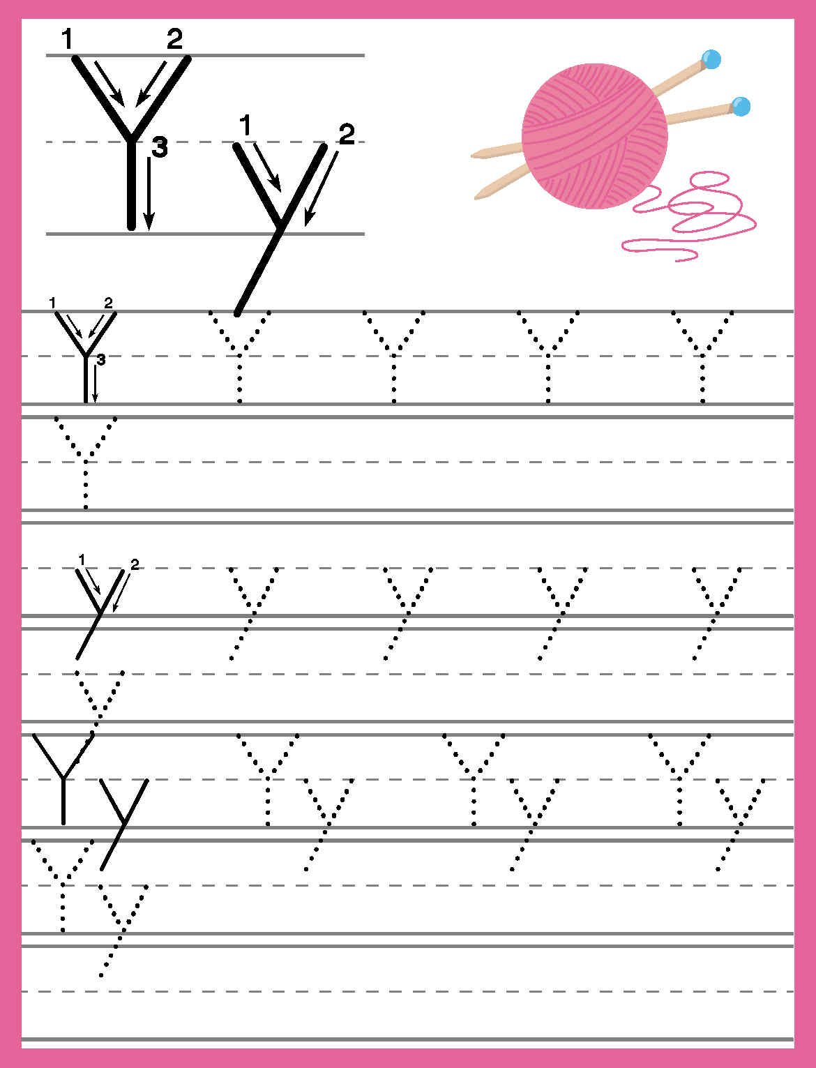 Alphabet Trace and Write Worksheets
