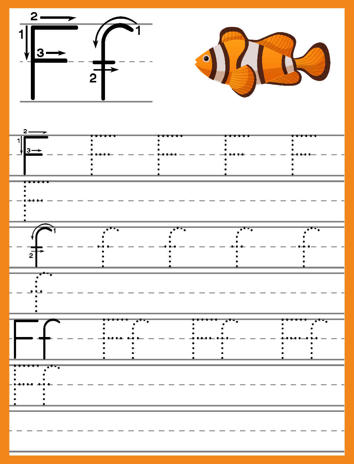 Alphabet Trace and Write Worksheets