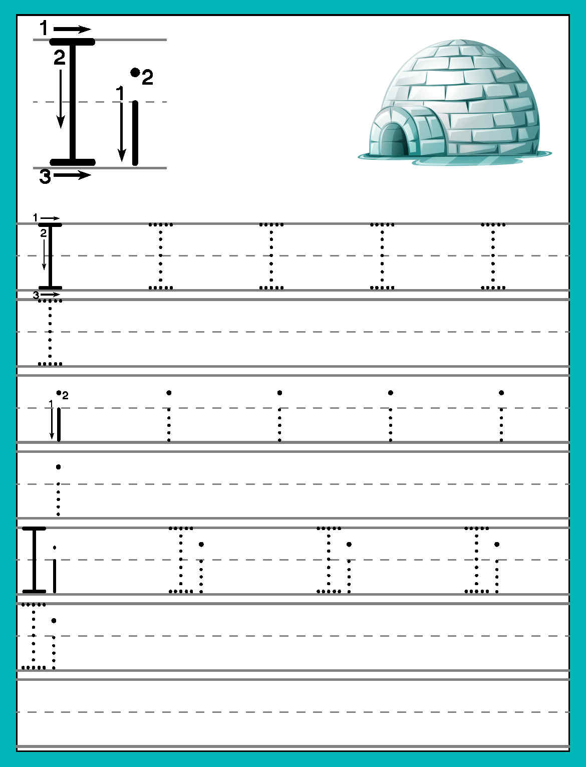 Alphabet Trace and Write Worksheets