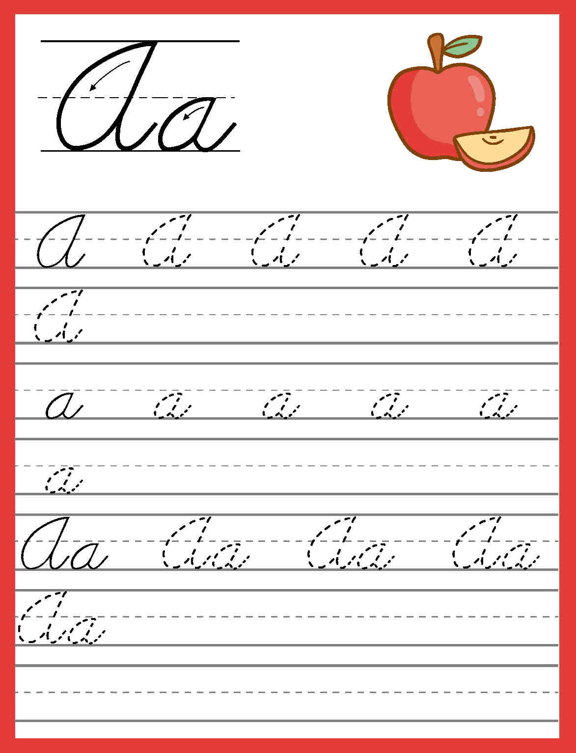 Cursive Alphabet Trace and Write Worksheets are an effective way to help students master the alphabet. These worksheets are designed to provide students with a fun and engaging way for Cursive Alphabet Trace and Write.