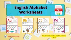 English Alphabet Worksheets