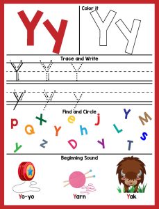 English Alphabet Worksheets