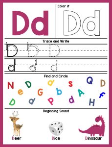 English Alphabet Worksheets