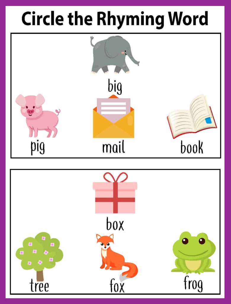 Rhyming Words Worksheets are an effective way to help students master the alphabet. These worksheets are designed to provide students with a fun and engaging way for Rhyming Words.