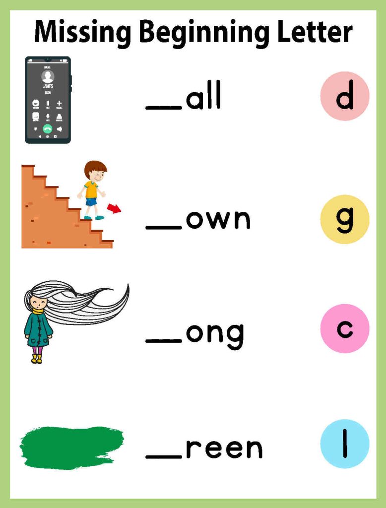 Word Recognition Worksheets are an effective way to help students master the alphabet. These worksheets are designed to provide students with a fun and engaging way for Word Recognition.