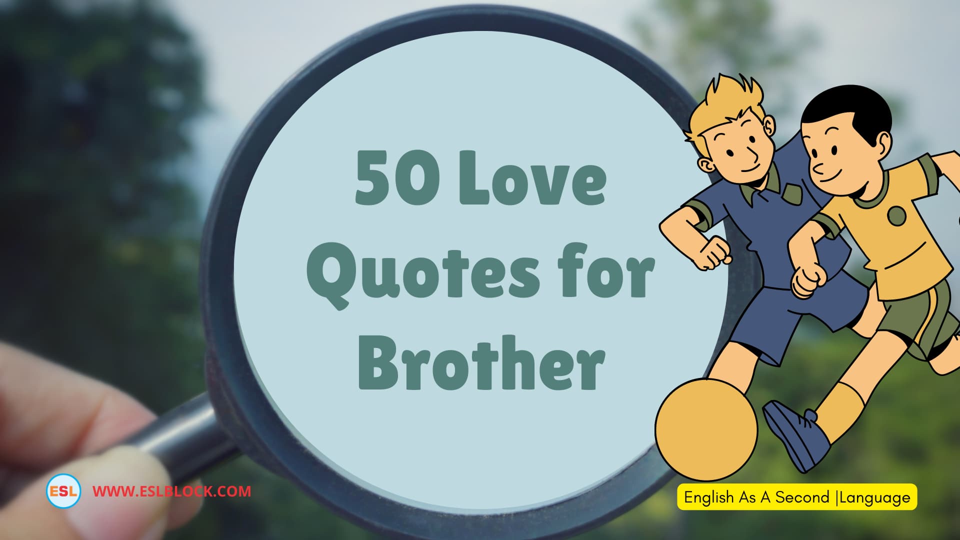 50 Love Quotes for Brother