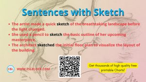Sentences with Sketch