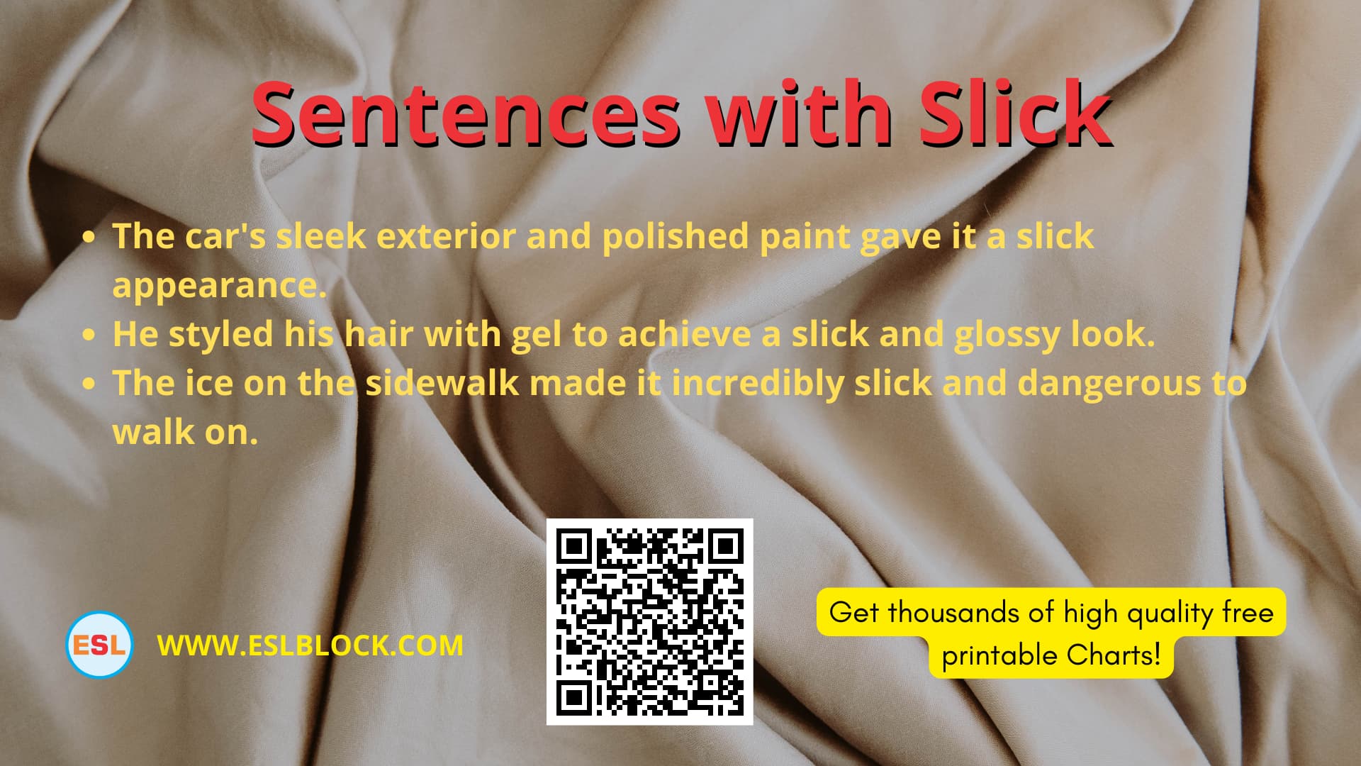 Sentences With Slick 1