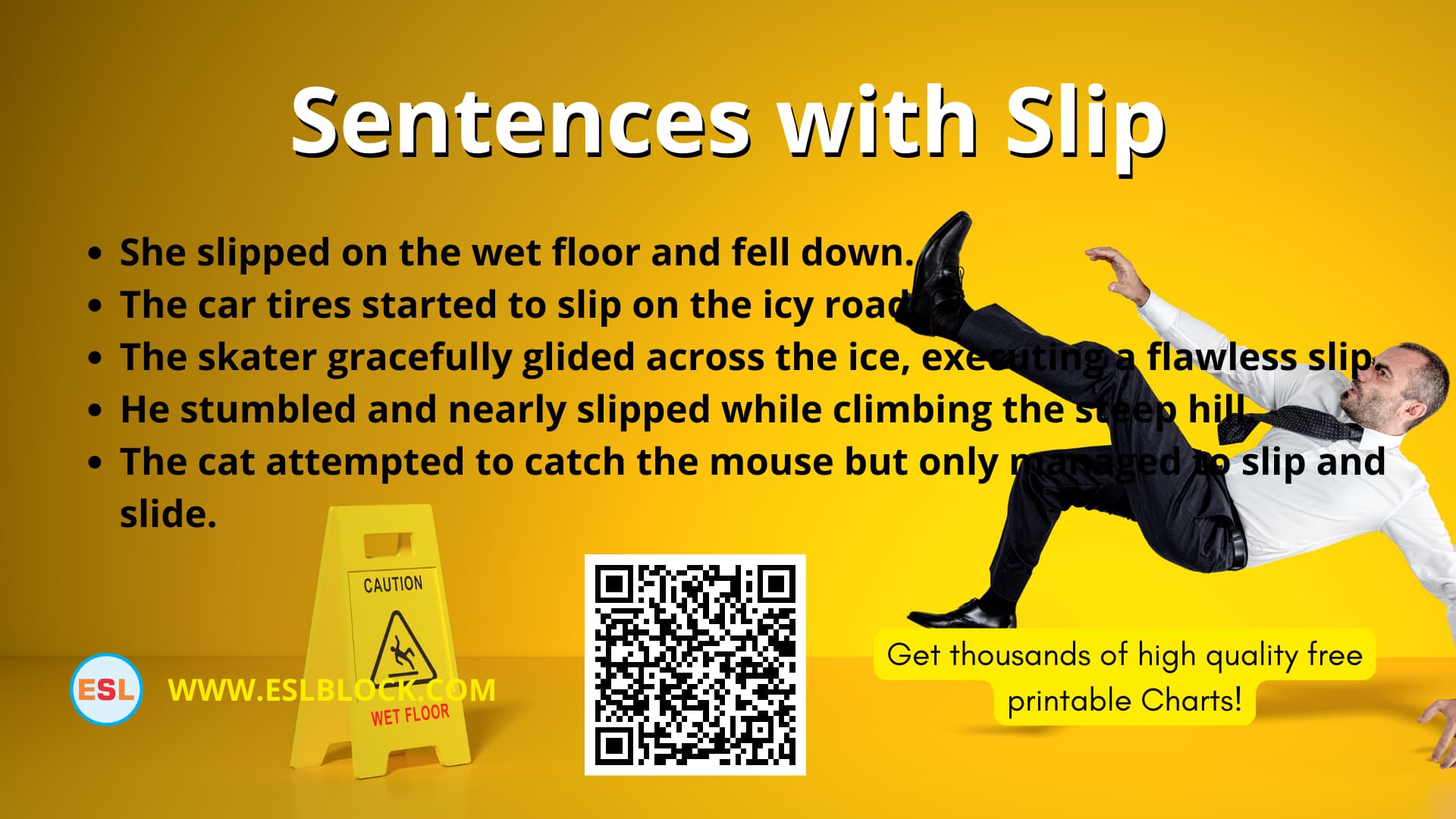 Sentences with Slip
