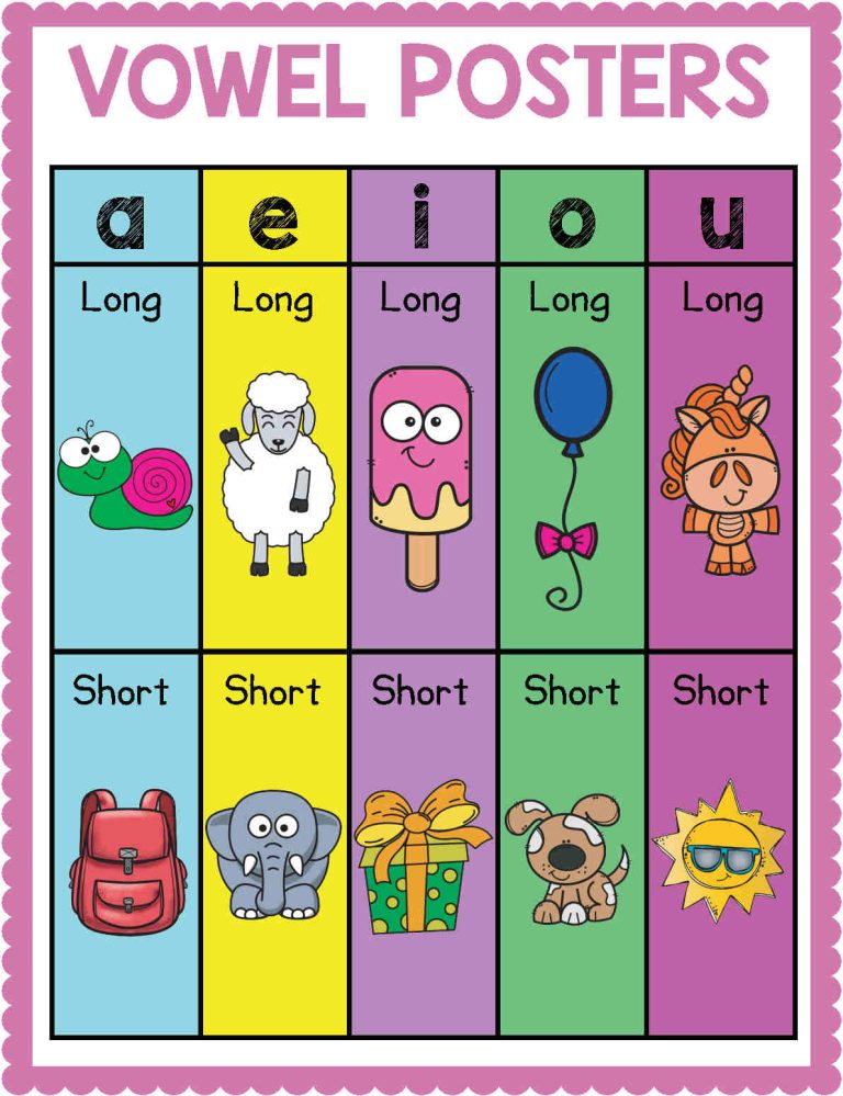 Vowels Worksheets - English As A Second Language