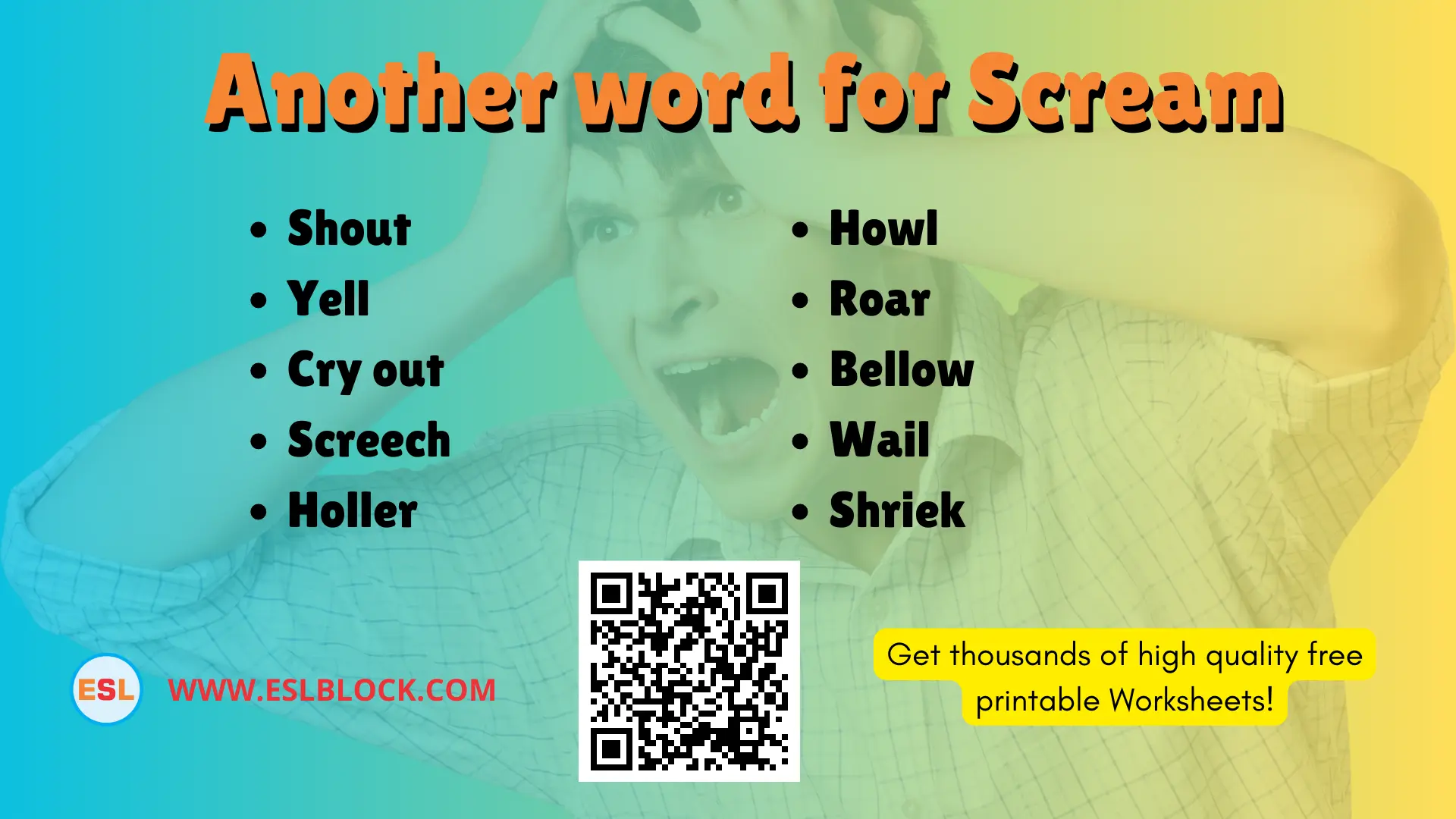 _What is another word for Scream (1)