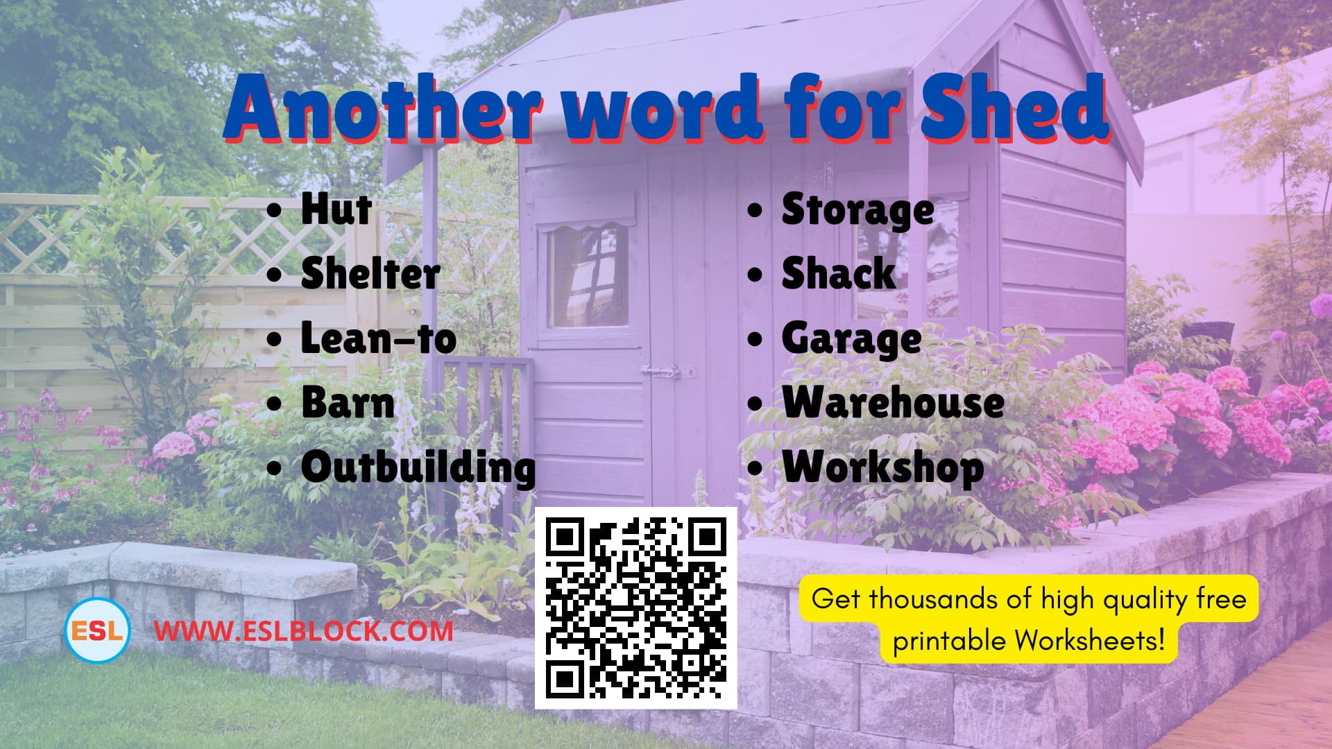 What is another word for Shed