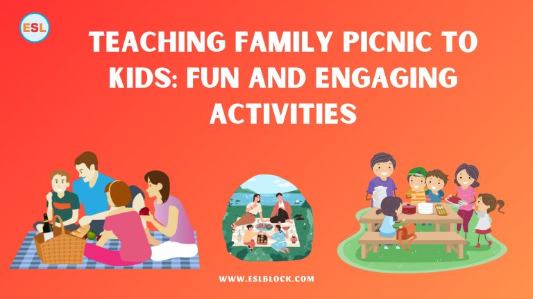 Teaching Family Picnic to Kids Fun and Engaging Activities