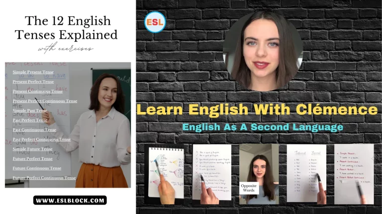 English With Clémence Arbib - English Teacher