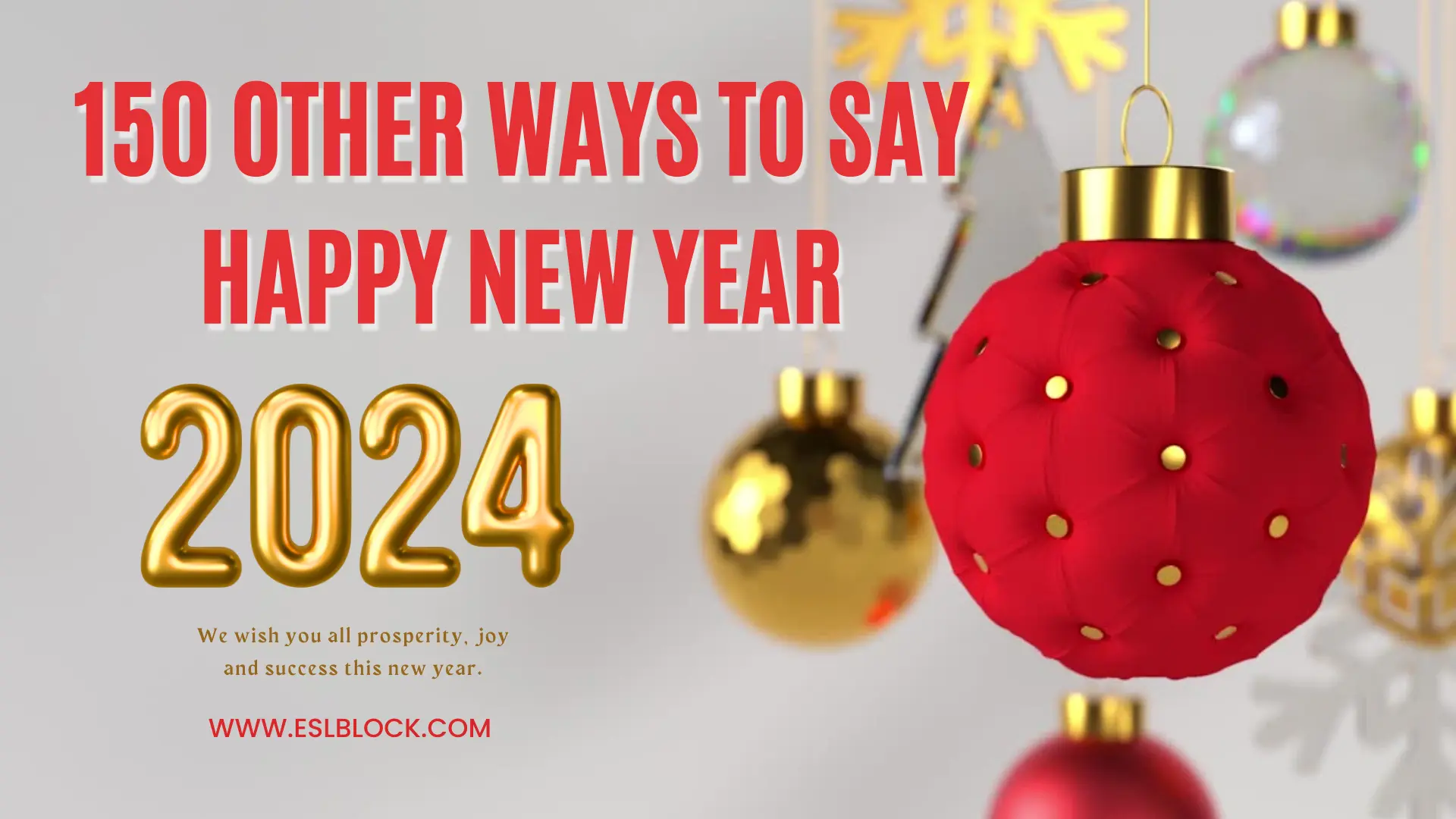 150 Other Ways to Say Happy New Year